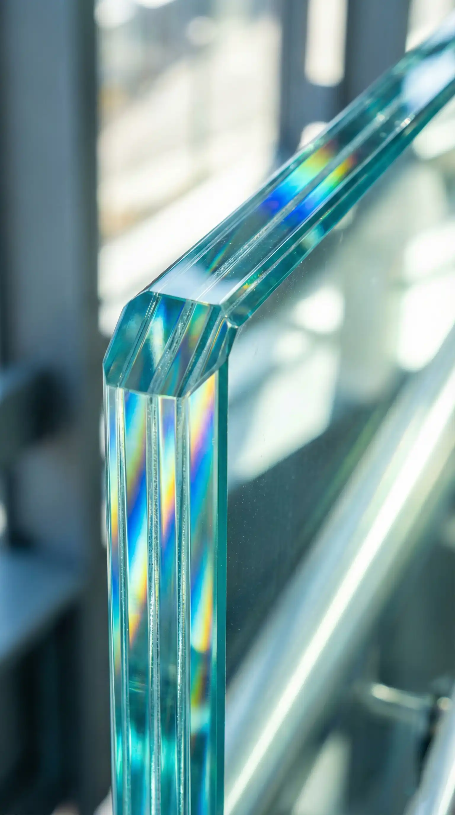 Szkło optiwhite i refleksy